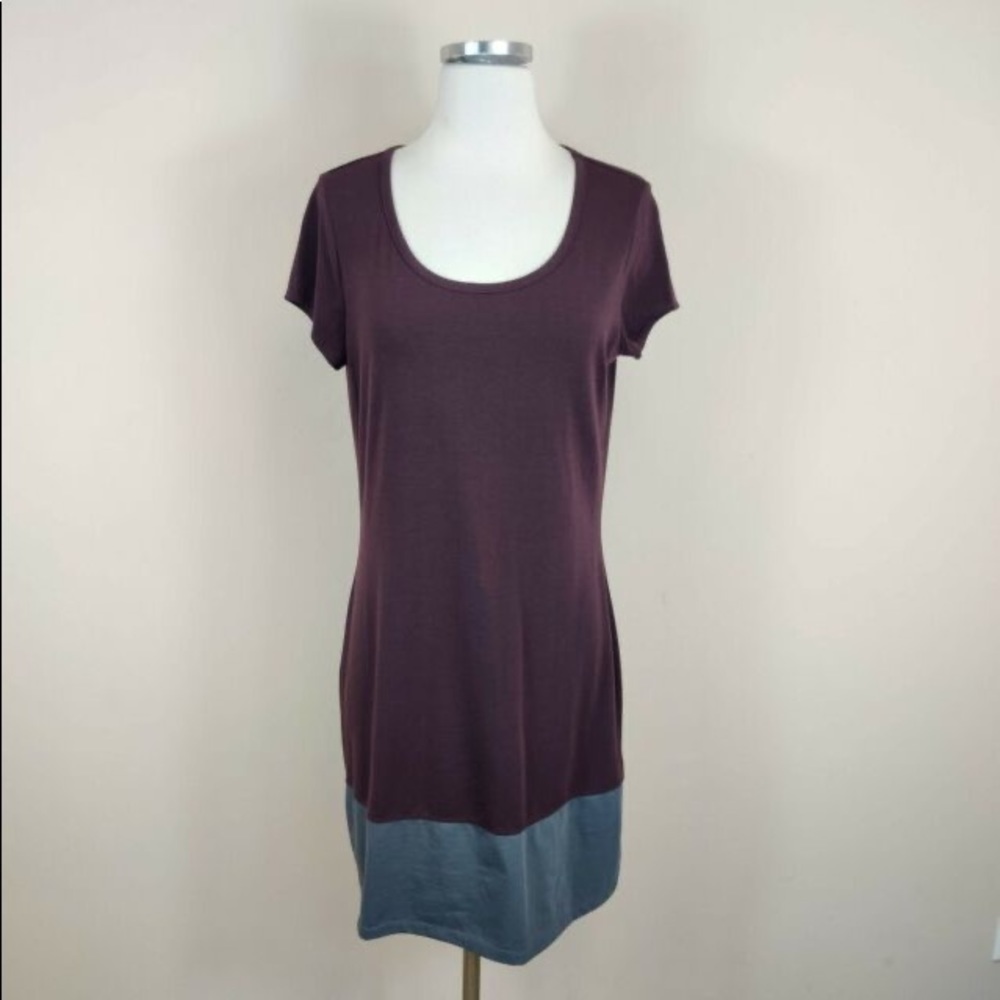 Athleta Ella Dress Small Color Block Dress
